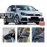 Vw Golf 6 2008-2012 Batman Yarasa Ayna Kapağı Piano Black ABS
