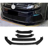 Vw golf 6 R ön tampon altı lip 3 parça kulaklı