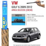 Vw Golf 6 Rbw Arka Silecek 2009-2012