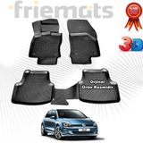 VW GOLF 7 3D Havuzlu Paspas 2013-2020 Arası Siyah 4 Parça Friemats