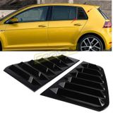 Vw Golf 7 - 7.5 Kelebek Cam Vizörü Piano Black 2013-2020