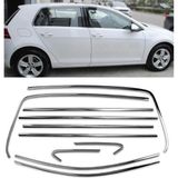 Vw Golf 7 - 7,5 2013-2023 Cam Çerçevesi Kenar Çıtası Krom Tamtur Uyumlu Full Set
