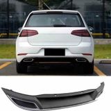 Vw Golf 7 çift Egzoz görünümlü (7,5 görünüm) difüzör 2012-2017 arası modeller