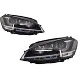 Vw golf 7 ön far lambası bi-xenon 2012 / 2016 R model krom şerit