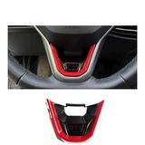 Vw golf 8 gti direksiyon orta trimi kırmızı