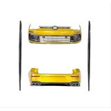 Vw golf 8 rline body kit tampon ve panjur seti full 2021+