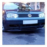Vw Golf Mk4 Cupra R Uyumlu Ön Lip Mat Siyah Ön Tampon Lip
