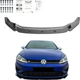 Vw Golf Mk7.5 R 2017-2020 Uyumlu Ön Lip Version 3 – Dinamik ve Agresif Tampon Altı Görünüm