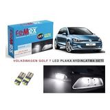 Vw Golf7 LED Plaka Aydınlatma Ampul Seti FEMEX Parlak Beyaz
