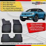 Vw Id-5 Paspas Araca Özel Vw Id5 Paspas 2021 Sonrası Derin Havuzlu Bosse North Serisi - Siyah