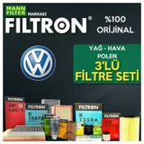 Vw Jetta 1.9 Tdı Dizel Filtron Filtre Bakım Seti 2006-2010