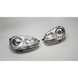 Vw Jetta 1k2 2005-2011 Gti R32 Mercekli Far Seti Krom Sol-Sağ - Renkli