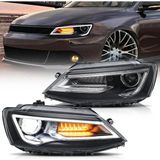 Vw Jetta 2011-2012-2013-2014 Mk6 Audi Dizayn Ledli Ön Far