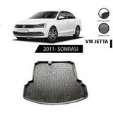 Vw Jetta 2011- Bagaj Havuzu Siyah Cepli Kulakli