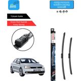 Vw Jetta Uyumlu 2007-2011 Bosch Aerotwin Araca Özel Ön Silecek Takımı 600-475MM