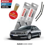 Vw Passat 2017 Silecek Takımı Bosch Aero-Eco Serisi - Siyah