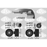 Vw Passat A4 A6 Agn Alt Awt1.8 2.0 2000- Triger Seti CT909K4 Contitech - Siyah