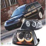 Vw Passat B5.5 2001-2005 Siyah Angel Eyes Ön Far
