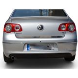 Vw Passat B6 ( 2005-2010)Krom Bagaj Alt Citasi Paslanmaz Celik