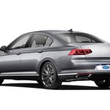 VW Passat B8.5 Krom Arka Tampon Çıtası 3 Parça 2019 ve Sonrası
