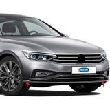 Vw Passat B8.5 Krom Ön Tampon Alt Çıtası 3 Parça 2019 2020 Uyumlu