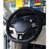 Vw Passat B8 Kasa Uyumlu Alcantara Direksiyon Kilifi Dikmeli Noktali Nubuk Siyah 2015 Ve Sonrasi