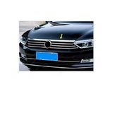 Vw Passat B8 Krom Far Üstü Çıta Ön Panjur 1 Prç. 2015-2019 Arası P. Çelik