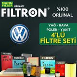 Vw Polo 1.2 Tdı Mann Filtron Filtre Bakım Seti 2010-2014