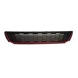 Vw Polo 2010-2014 Ön Tampon Alt Orta Izgara Krımızı Nikelaj 6R0853671