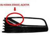 Vw Polo 2015-2017 Ön Tampon Sol Sis Farı Kapağı Krom Çıtalı 6c0854661c