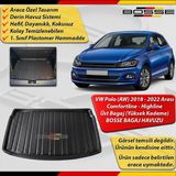 VW Polo Bagaj Havuzu ÜST Bagaj (Yüksek Kademe) Comfortline / Highline 2018-2022 Arası BOSSE - Siyah