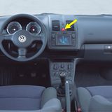 Vw Polo Hb 2000-2002 Kırmızı Üçgen Dörtlü Flaşör Düğmesi 6n0953235a