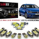 Vw Polo Mk6 2018 Sonrası Led İç Aydınlatma Ampul Seti Femex Parlak Beyaz