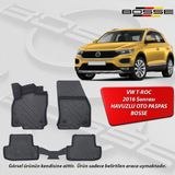 VW T - Roc Paspas Troc Araca Özel 2016 Sonrası BOSSE 3D Havuzlu Oto Paspas - Siyah