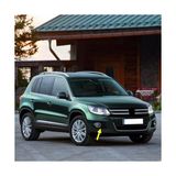 Vw Tiguan 2012-2015 Uyumlu Ön Tampon Sağ Sis Farı Çerçevesi, Krom 5N0853666H - Çok Renkli