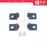 Vw Touran Mk1 2003-2010 Caddy Mk3 2004-2010 Makyajsız 1T0998225 İçin Sağ Sol Ön Far Ayak Tamir Seti