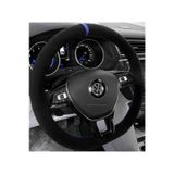 Vw Troq Dikmeli Direksiyon Kılıfı Alkantra Mavi Yüzüklü