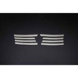 Vw Volkswagen Passat 3b Sedan Uyumlu Ön Panjur 8 Parça Ince 1996-2001 Paslanmaz Krom