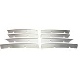 Vw Volkswagen Passat B6 (3c) Uyumlu Sedan Ön Panjur 8 Parça 2005-2012 Paslanmaz Krom