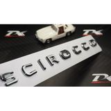 VW Volkswagen Scirocco Bagaj Krom ABS 3M 3D Yazı Logo Amblem