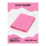 Vwear Hedıyelık Ve El Işi Metrelik Keçe 160 gr 100x100 Cm Ölçülerinde Renkli Keçe Kumaş Acık Pembe 1 Metre