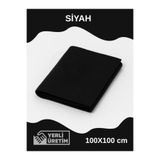 Vwear Hedıyelık Ve El Işi Metrelik Keçe 160 gr 100x100 Cm Ölçülerinde Renkli Keçe Kumaş Siyah 1 Metre
