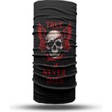 Vwear Motorcu Buff Maske Outdoor Boyunluk Unisex Bandana Baf Bandana Saç Bandı Kamp Asesuar - Siyah - Antrasit - Kırmızı