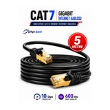 Vwin Cat7 İnternet Kablosu (5 METRE) Ethernet Cable 10 Gbps 600 Mhz Utp Ftp