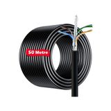 Vwin Dış Mekan / Bakır Tel / Dış Ortam Cat6 Internet Kablosu / Yüksek Hız / 23 Awg / 2 Katlı / 50 Metre