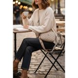 vynor atelier Kadın Kapitone Çapraz Çanta - Askılı Omuz Çantası