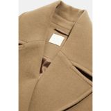 W Collection VİZON YÜN KARIŞIMLI KABAN