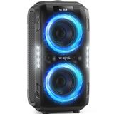 W-KING 270 W PEAK Müzik Kutusu Bluetooth Hoparlör Kutusu Büyük Ses Parti Boom Box Stereo Dış Mekan, Huge 125 dB/12 Özel Bas/2 x 16,5 cm Woofers-Natür Super Bass/MIC>R IN/USB/TF/AUX, Çıkarılabilir Pil