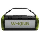 W-KING D8-1 Bluetooth Hoparlör, 90W Ultra Bass Boombox, 40 Saat Çalma Süresi, IPX6 Suya Dayanıklı, Kablosuz Stereo TWS, Powerbank/TF/Aux/Bluetooth5.0/NFC, Ses Bombası