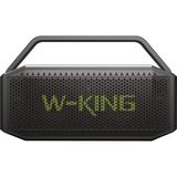 W-King D9-1 Boombox Su Geçirmez Stereo Tws Ses Bombası Bluetooth Hoparlör - Yeşil - Standart